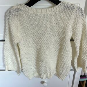 Little James size 4-5 cream sweater